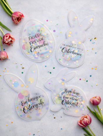 Oster Schüttelkarten für Geld, Gutscheine und Süßigkeiten als Ostergeschenk