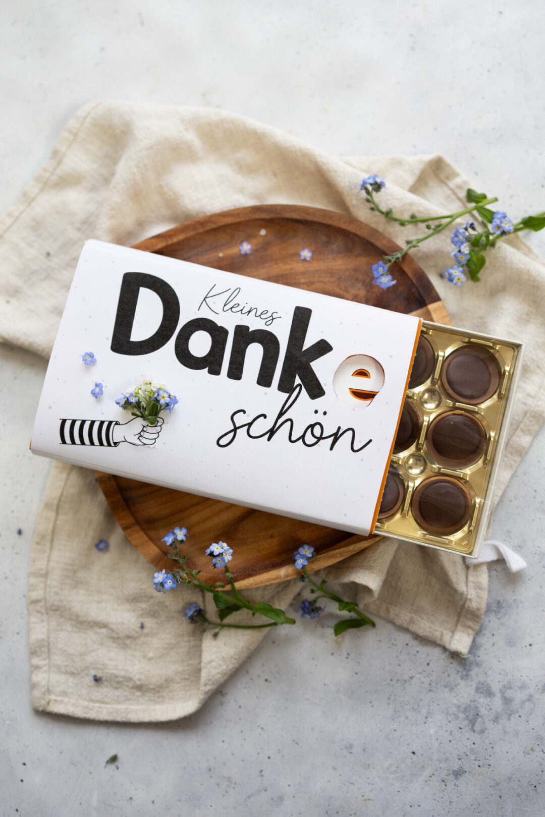 Toffifee Banderole "Ein kleines Dankeschön"