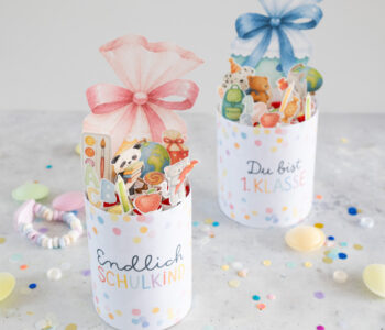 Duplo Banderole zur Einschulung – kreative DIY Geschenkidee für die Schultüte