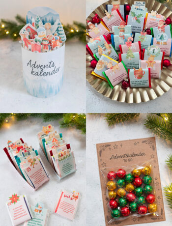 Last Minute DIY Adventskalender zum Ausdrucken – schnell, einfach & liebevoll