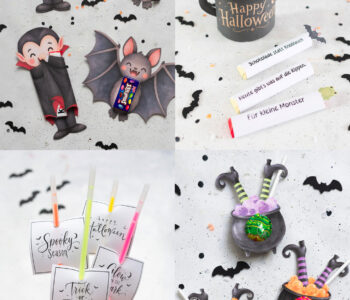 Last Minute DIY Halloween Ideen zum Ausdrucken – schnell & einfach