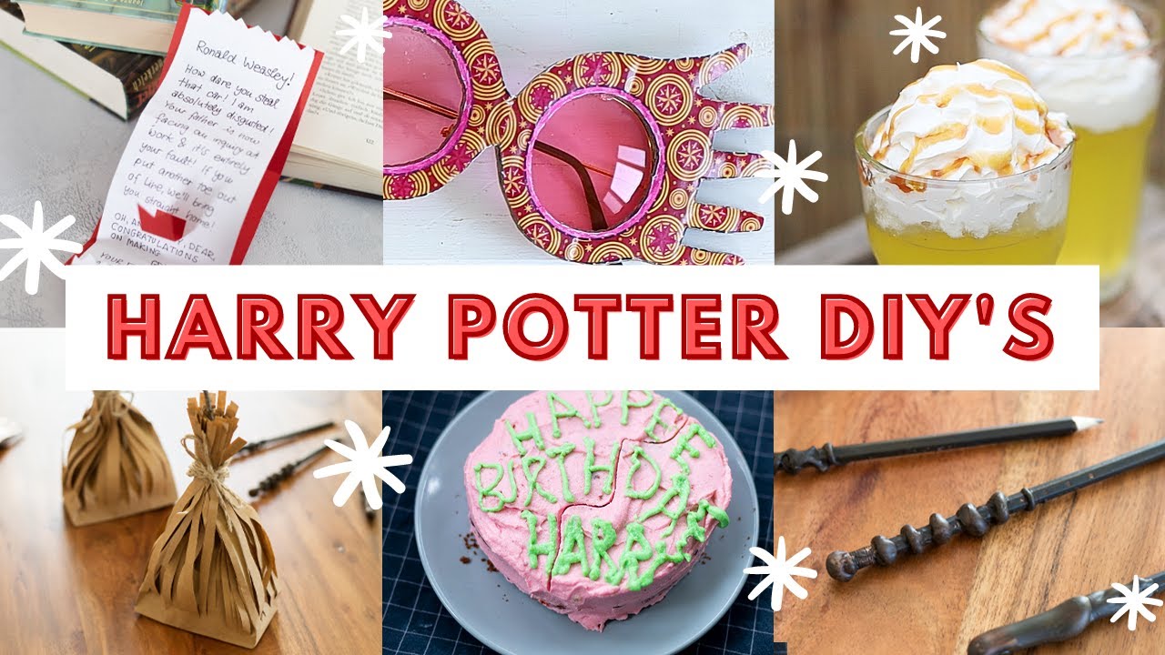 15 Harry Potter DIY 's und Bastelideen - TRYTRYTRY